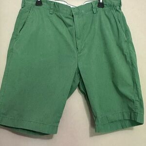 J Crew men’s green shorts size 38